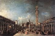 GUARDI, Francesco Piazza di San Marco dfh China oil painting reproduction